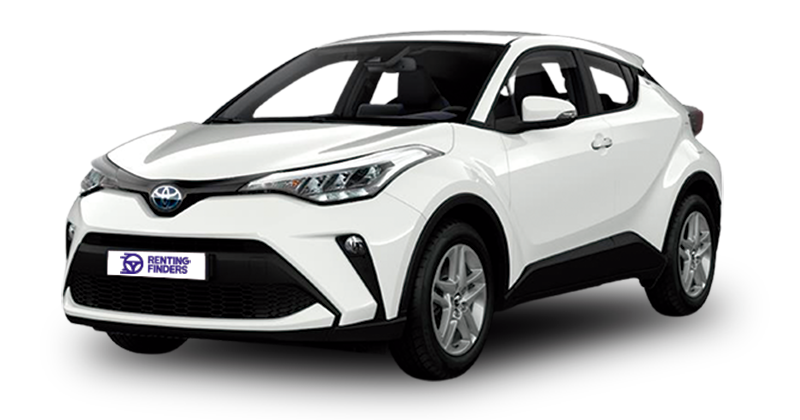 Renting Toyota C-HR 1.8 125h Active Blanco Classic SUV Automático ECO Renting Finders