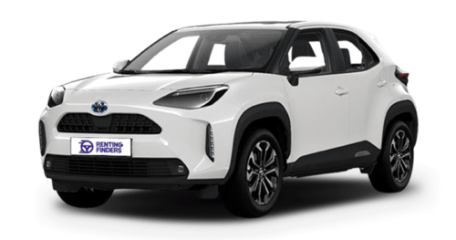 Renting Toyota Yaris Cross Active Tech Blanco B-SUV Automático Hybrid Renting Finders