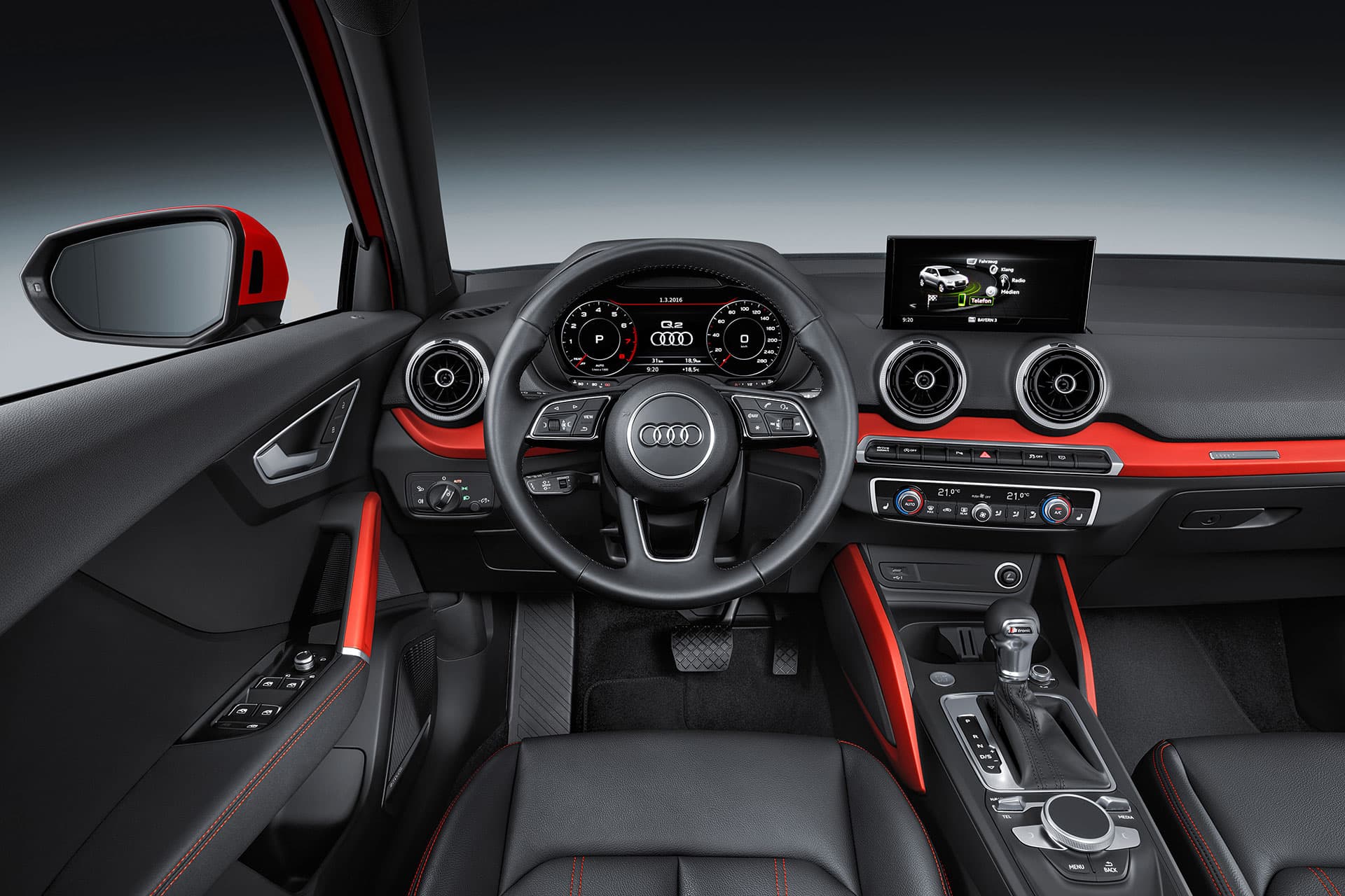 Renting Audi Q2 Zona conductor