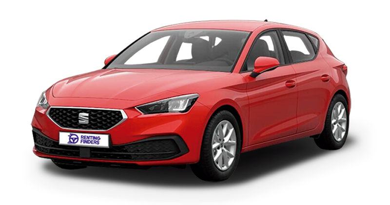 Renting Seat León Style XS Compacto Manual Rojo Renting Finders