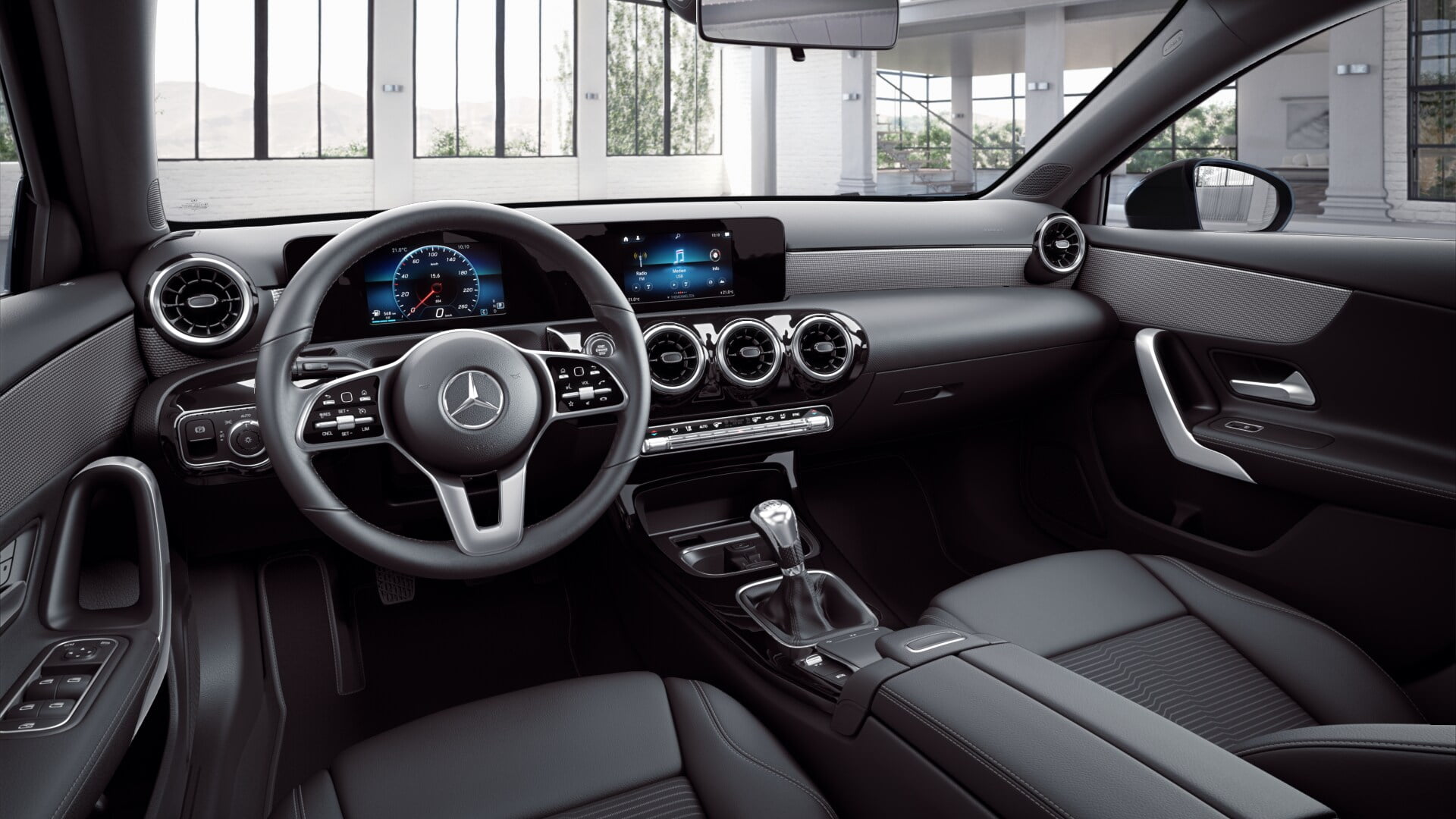 Renting Mercedes Clase A Interior