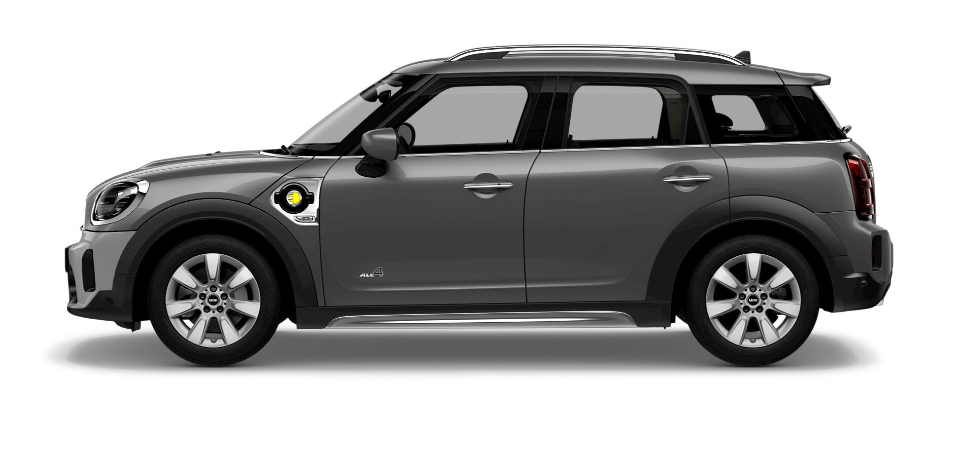 Renting Mini Countryman Cooper SE All4 Moonwalk Grey SUV Híbrido Enchufable Automático Renting Finders Etiqueta 0
