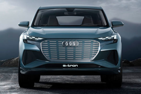 Diseño atrevido y futurista del Audi Q4 e-tron concept