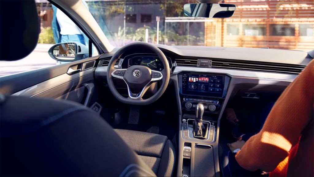 Interior de lujo del nuevo Volkswagen Passat GTE