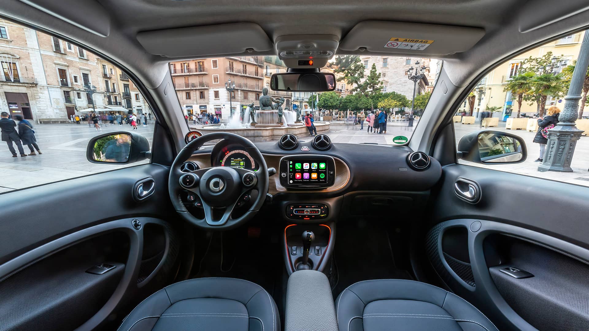 Renting Smart Fortwo Interior