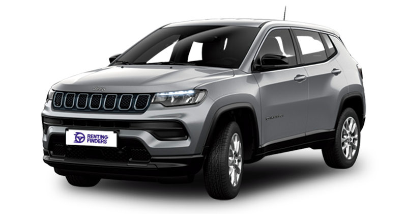 Renting Jeep Compass Longitude Gris Glaciar SUV Manual Renting Finders