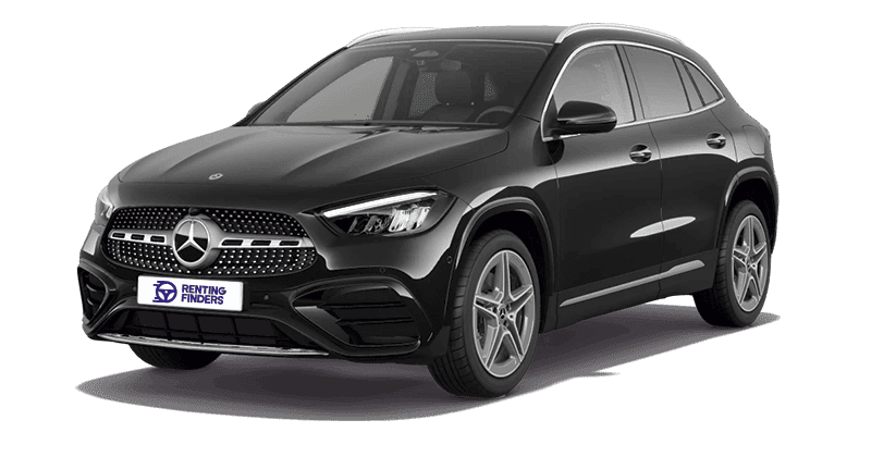 Renting Mercedes Benz GLA AMG Negro SUV Premium Acabado Deportivo Automático Renting Finders