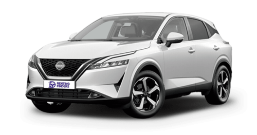 Renting Nissan Qashqai N-Connecta MHEV X-Tronic Sapporo White SUV Micro-Híbrido Automático Renting Finders