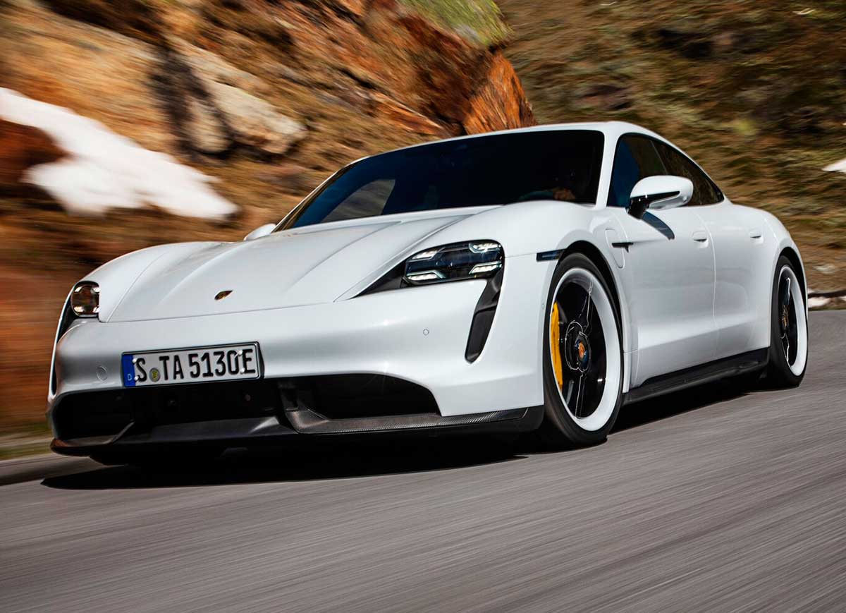 Los mejores coches deportivos eléctricos del mercado Porsche Taycan