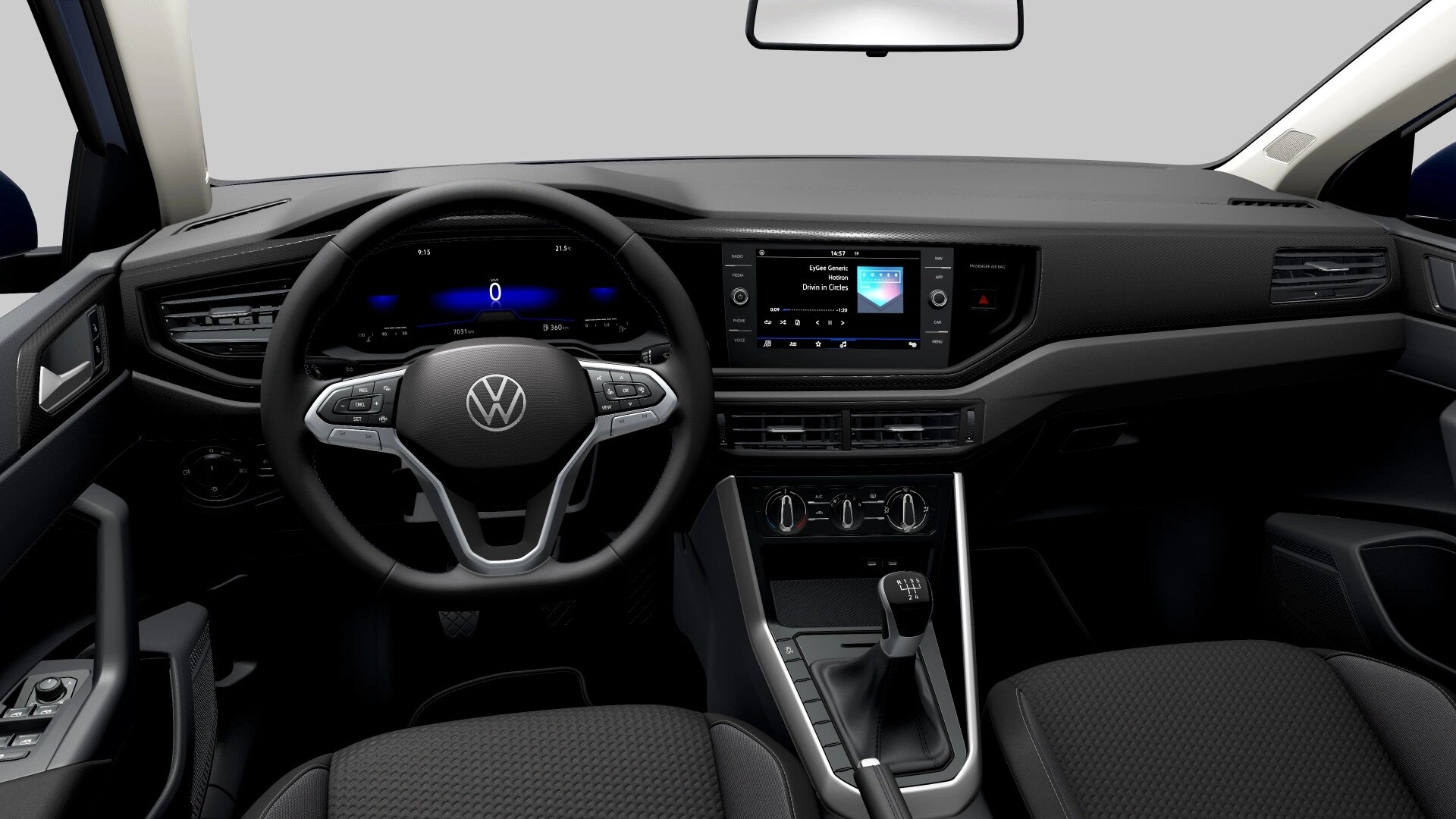 Renting Finders Volkswagen Polo Life Azul Arrecife Compacto Oferta Interior
