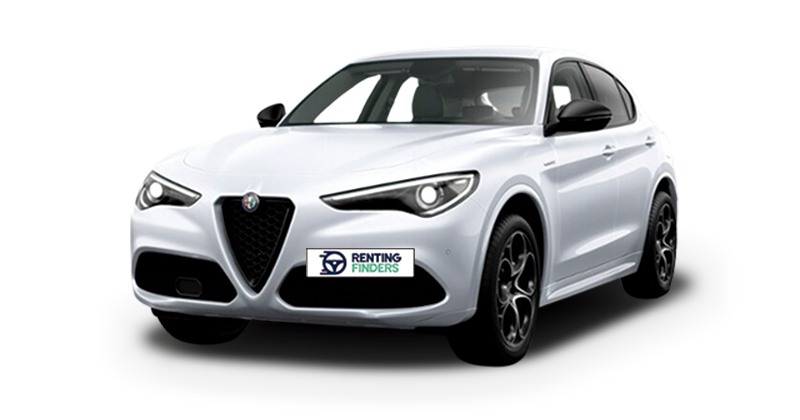 Renting Alfa Romeo Stelvio Veloce 4x4 Blanco SUV automático Renting Finders