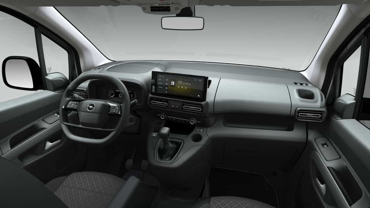 Nueva Opel Combo Edition N1 Blanco Kaolin Furgoneta 5 Plazas Manual Renting Finders Interior