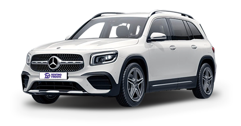 Renting Mercedes Benz GLB 200d SUV Automático Blanco Renting Finders