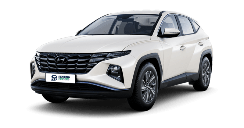 Renting Hyundai Tucson Klass 150 CV Blanco Sólido SUV