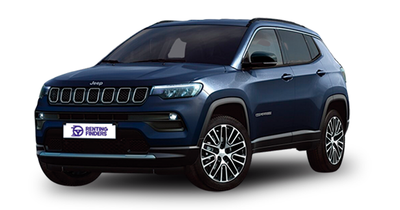 Renting Finders Jeep Compass Limited color azul