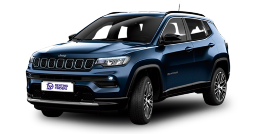 Renting Jeep Compass Limited Manual Shade Blue SUV Renting Finders