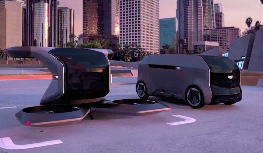 novedades ces 2021 cadillac coche volador limusina autonoma lujo electrico