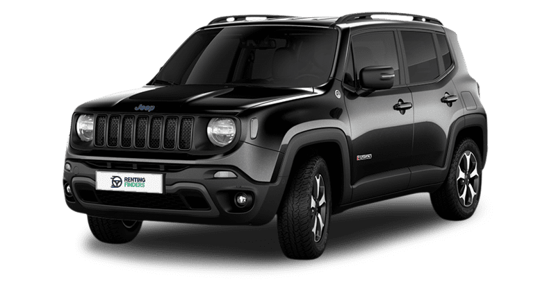 Renting Jeep Renegade 80 Aniversar. 1.3G 112kW (150CV) 4×2 DCT Sin Entrada