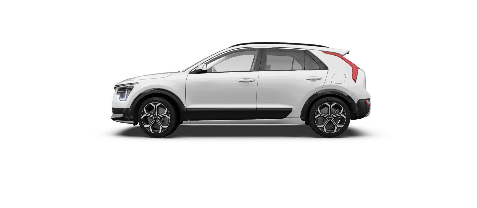 Renting Kia Niro Concept Clear White SUV HEV Híbrido Automático Etiqueta ECO