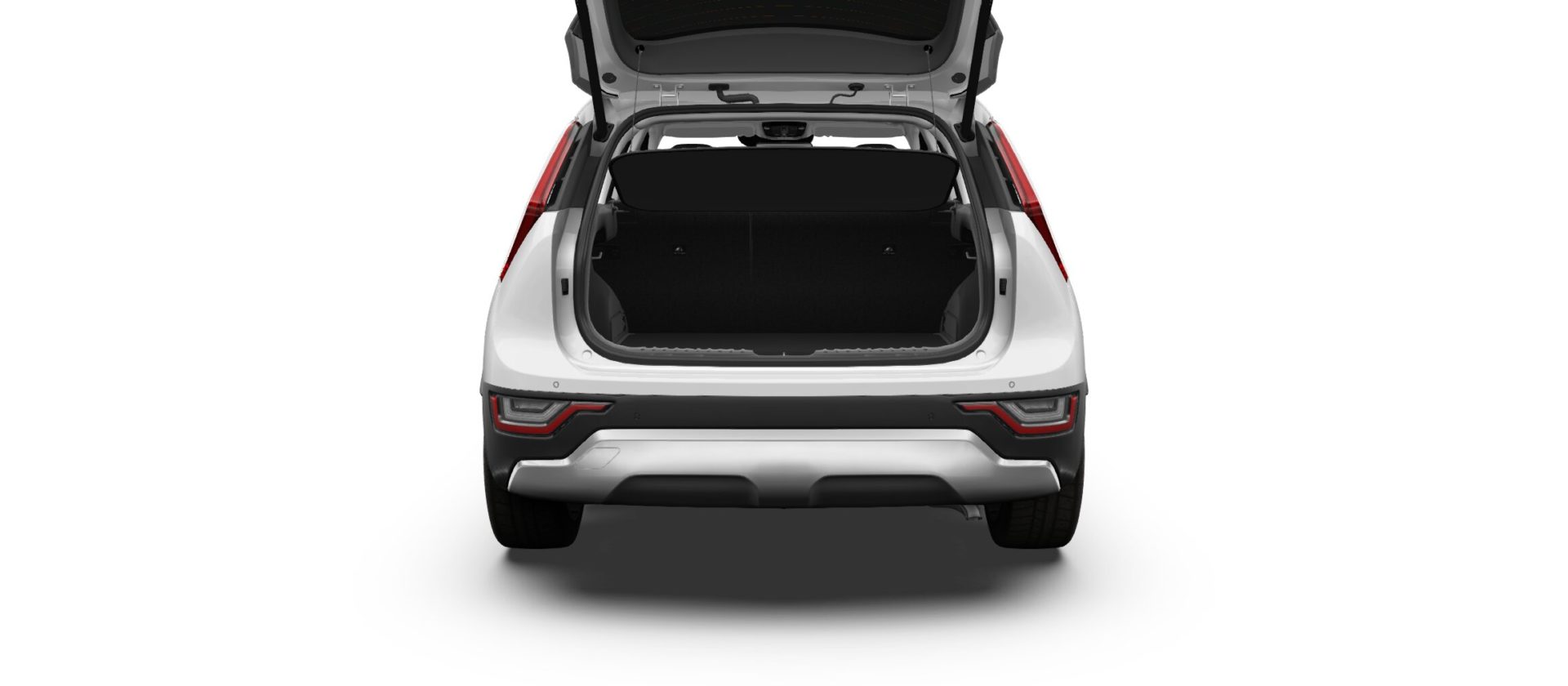 Renting Kia Niro Concept Clear White SUV HEV Híbrido Automático Etiqueta ECO