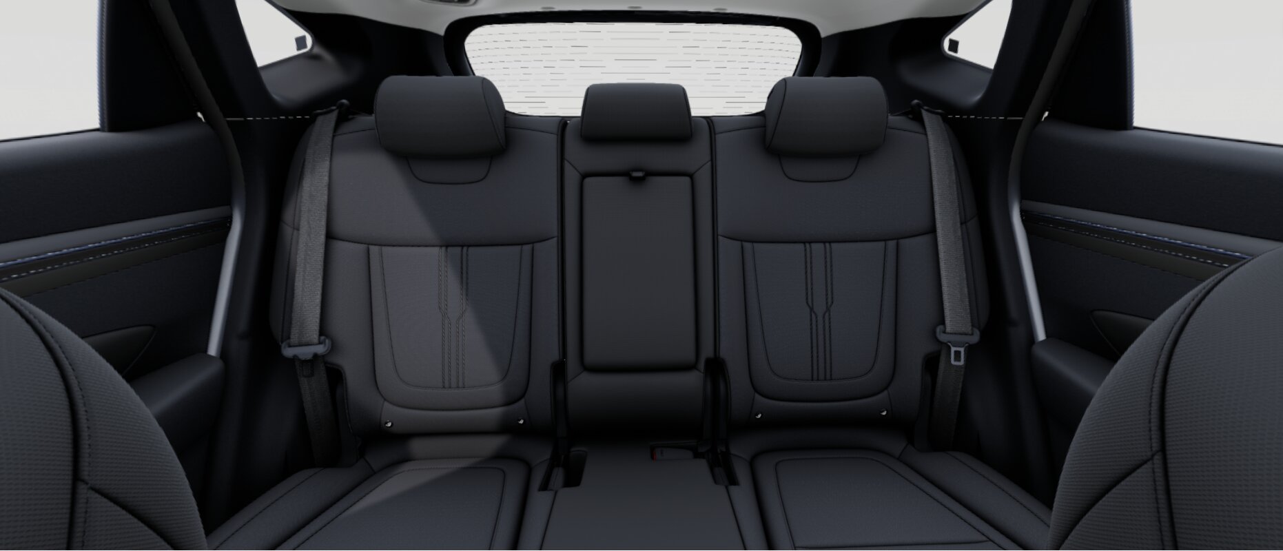 Renting Hyundai Tucson Cdri Maxx derecha asientos de atrás