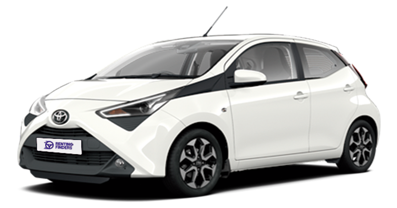 Toyota Aygo 70 x-play blanco Renting Finders