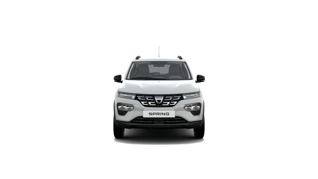 Dacia Spring business blanco caolin Renting Finders delantera
