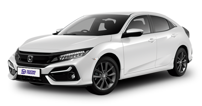 Honda Civic platinum white elegance nav