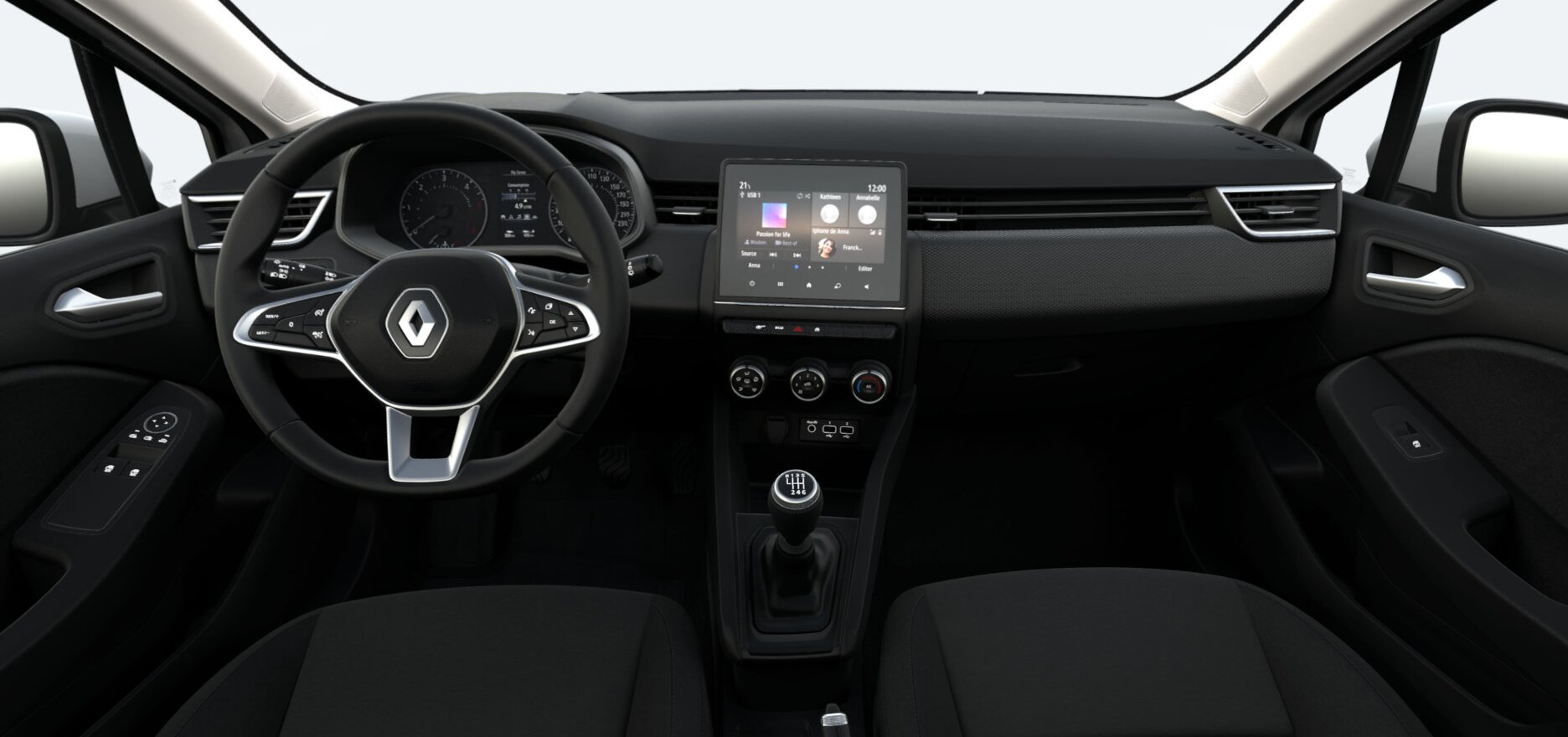 Renault Kangoo combi life edition one Renting Finders interior