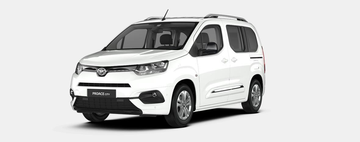 Toyota Proace city verso blanco arctic Renting Finders