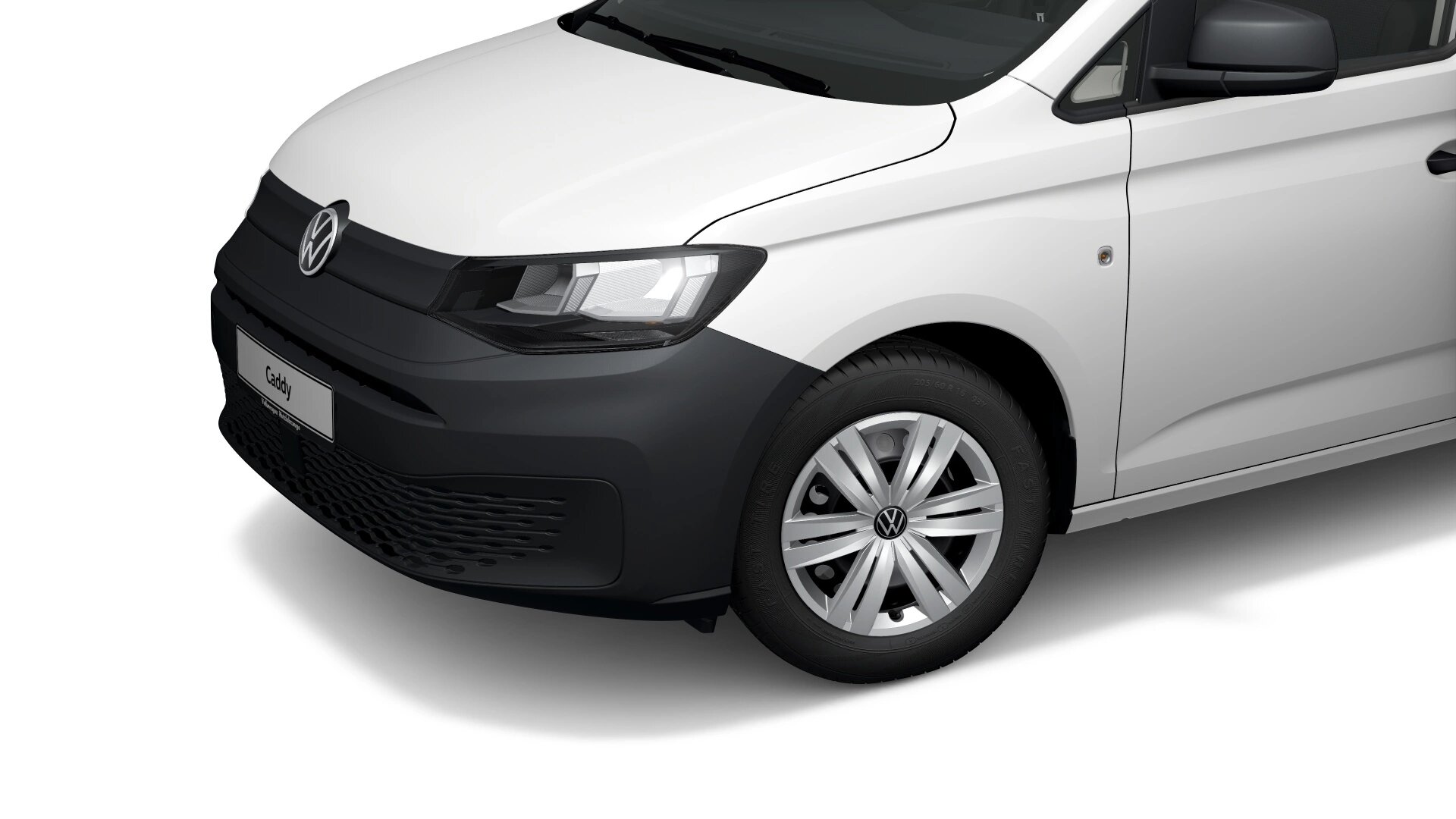Volkswagen Caddy Kombi blanco Renting Finders frontal