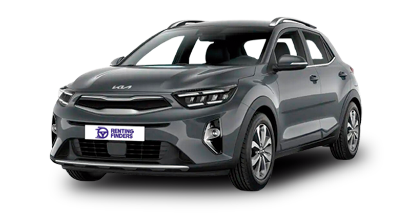 Renting Kia Stonic Drive Perennial Grey SUV MHEV Renting Finders