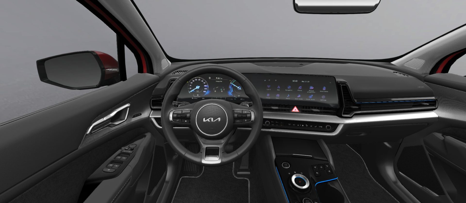 Renting Kia Sportage Tech Infra Red SUV Automático HEV ECO Renting Finders Asientos