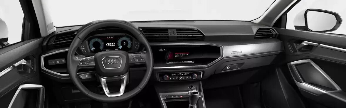 Audi Q3 advance Renting Finders interior