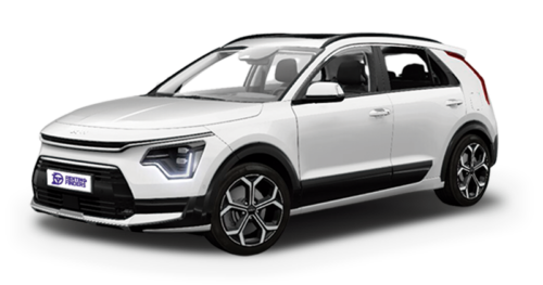 Renting Kia Niro Drive HEV Clear White Model Year 2023 SUV Automático Híbrido ECO Renting Finders