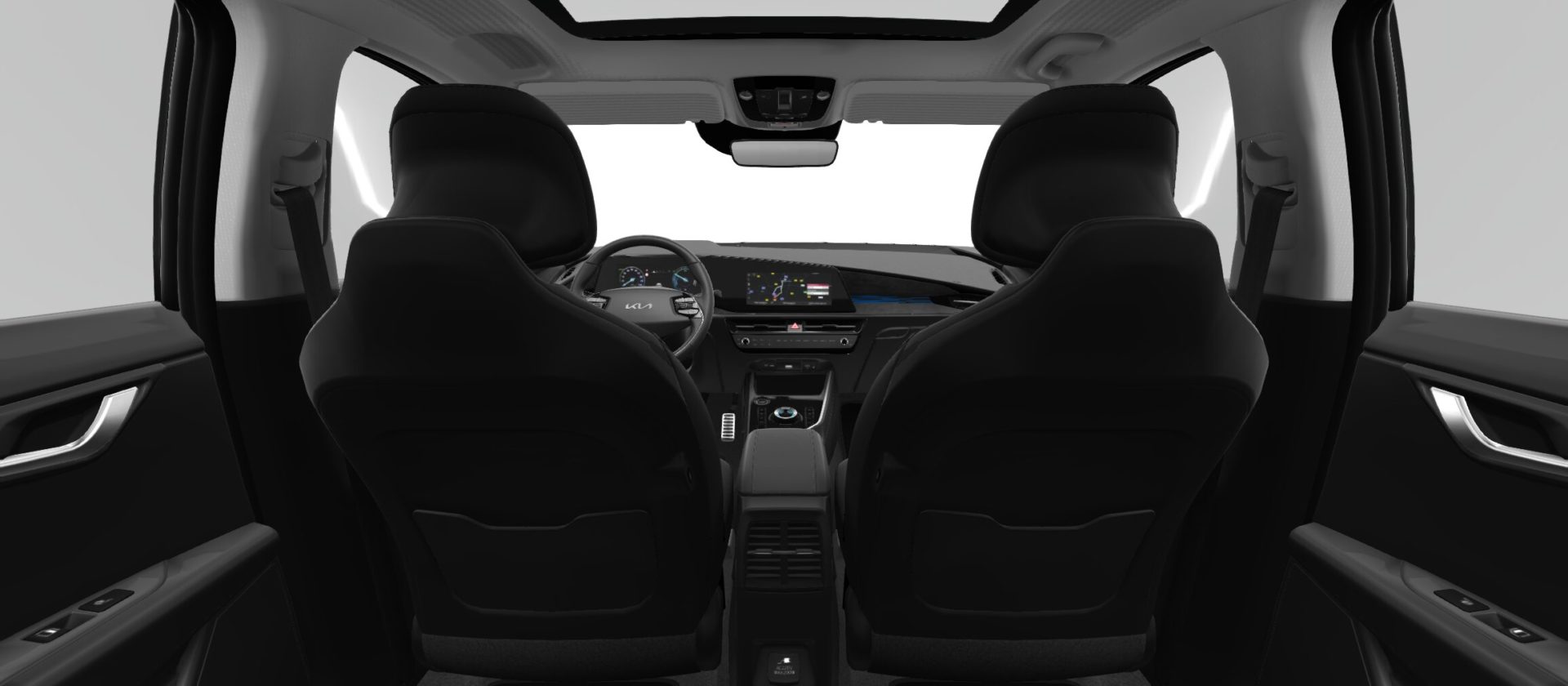 Renting Kia Niro Drive HEV Clear White Model Year 2023 SUV Automático Híbrido ECO Renting Finders Asientos