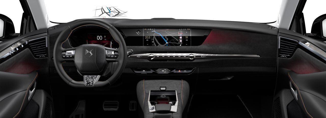 Renting DS 4 Bastille+ Gris Platino SUV Automático Gris Platino Renting Finders Interior