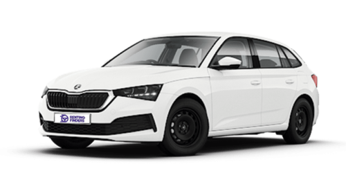 Renting Skoda Scala Active Blanco Candy Compacto Manual Renting Finders