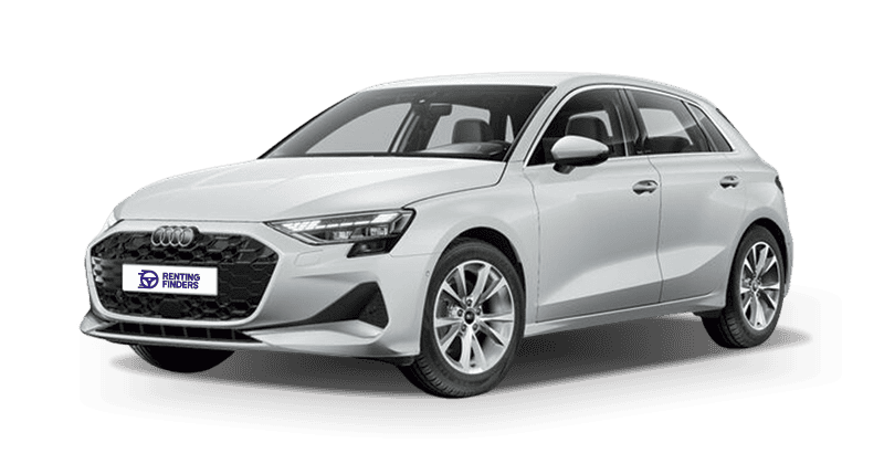 Renting New Audi A3 Sportback Advanced Compacto Manual Blanco Glaciar Renting Finders