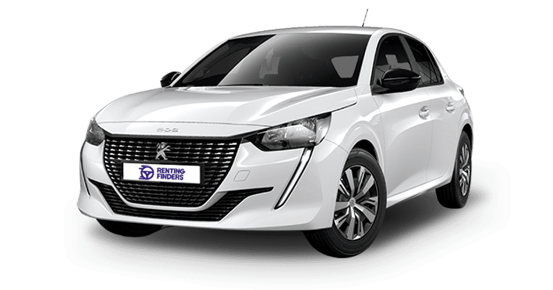 Renting Peugeot 208 Active Pack Compacto Manual Gasolina Blanco Renting Finders