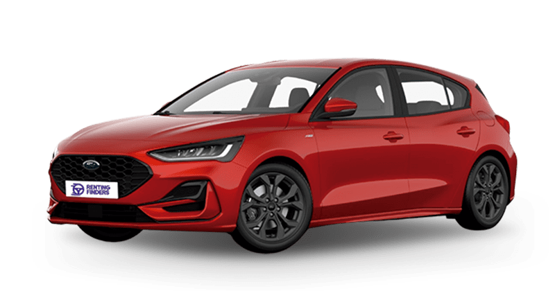 Renting Ford Focus ST Line Design Rojo Race SUV Automático MHEV Renting Finders