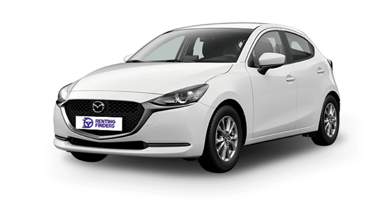 Renting Mazda 2 Origin Compacto Manual MHEV Blanco Renting Finders