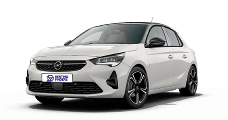 Renting Opel Corsa GS Compacto Acabado Premium Deportivo Manual Blanco Arktis Renting Finders