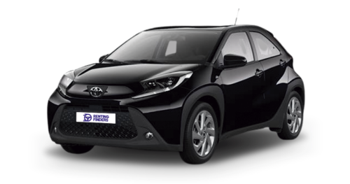 Renting Toyota Aygo X Cross Play Compacto Crossover Automático Negro Azabache Renting Finders