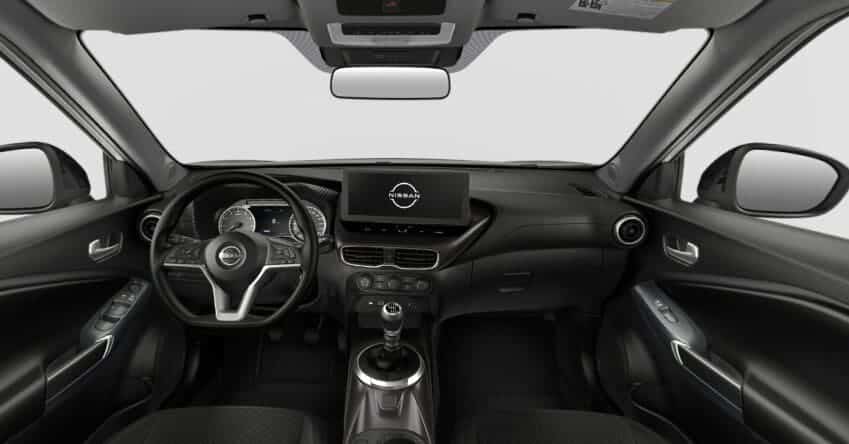 New Nissan Juke Acenta B-SUV Manual Sapporo White Renting Finders Interior