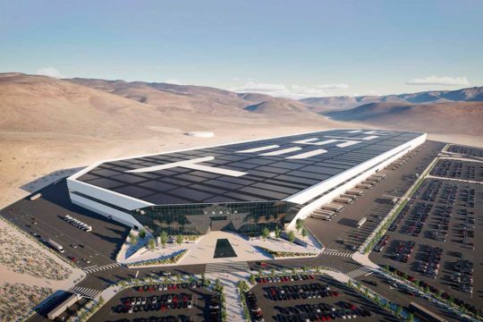 Nueva Gigafábrica de Tesla en Nevada