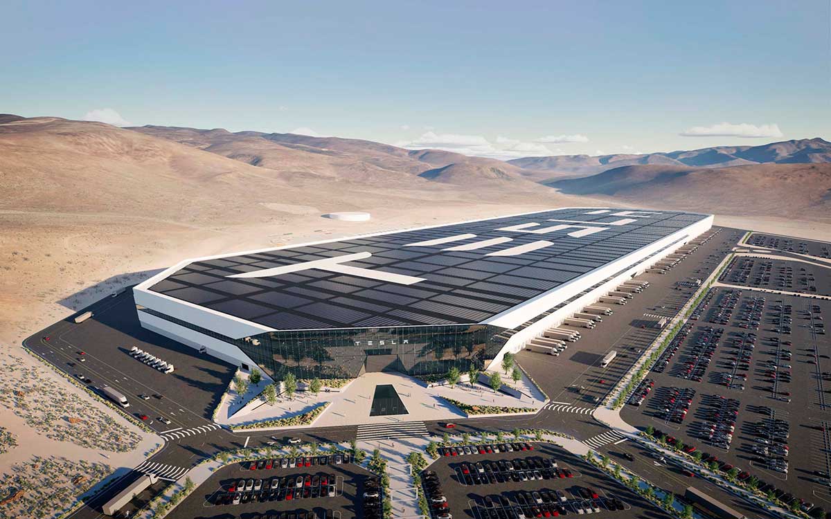 Nueva Gigafábrica de Tesla en Nevada