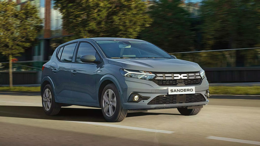 Mejores SUV de renting: Dacia Sandero