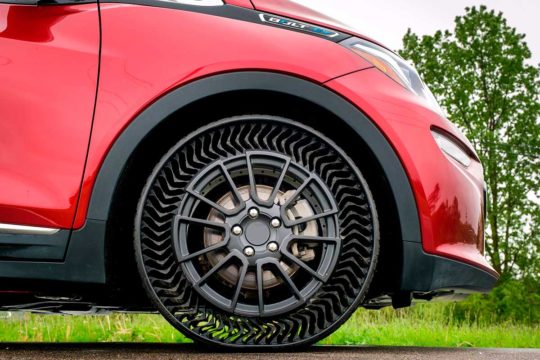 Neumáticos sin aire: qué son y qué ventajas ofrecen