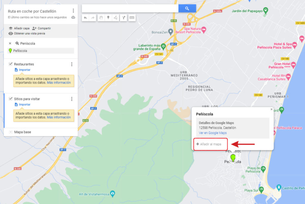 Paso 5: cómo crear tu mapa personalizado en Google My MapsPaso 1: cómo crear tu mapa personalizado en Google My Maps